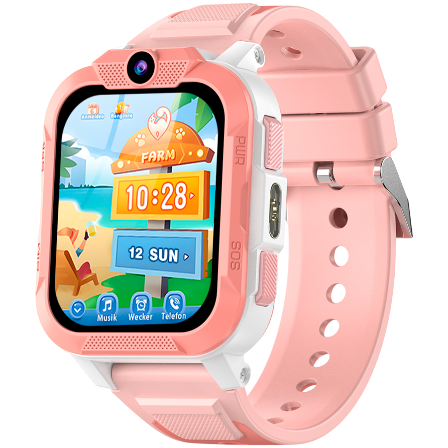 Blackview Z40Pro LTE 1.85 inch TFT 320x280 RAM 512Mb+ROM 256Mb 850mAh GPS LBS SOS Flashlight support Lanyard Pink