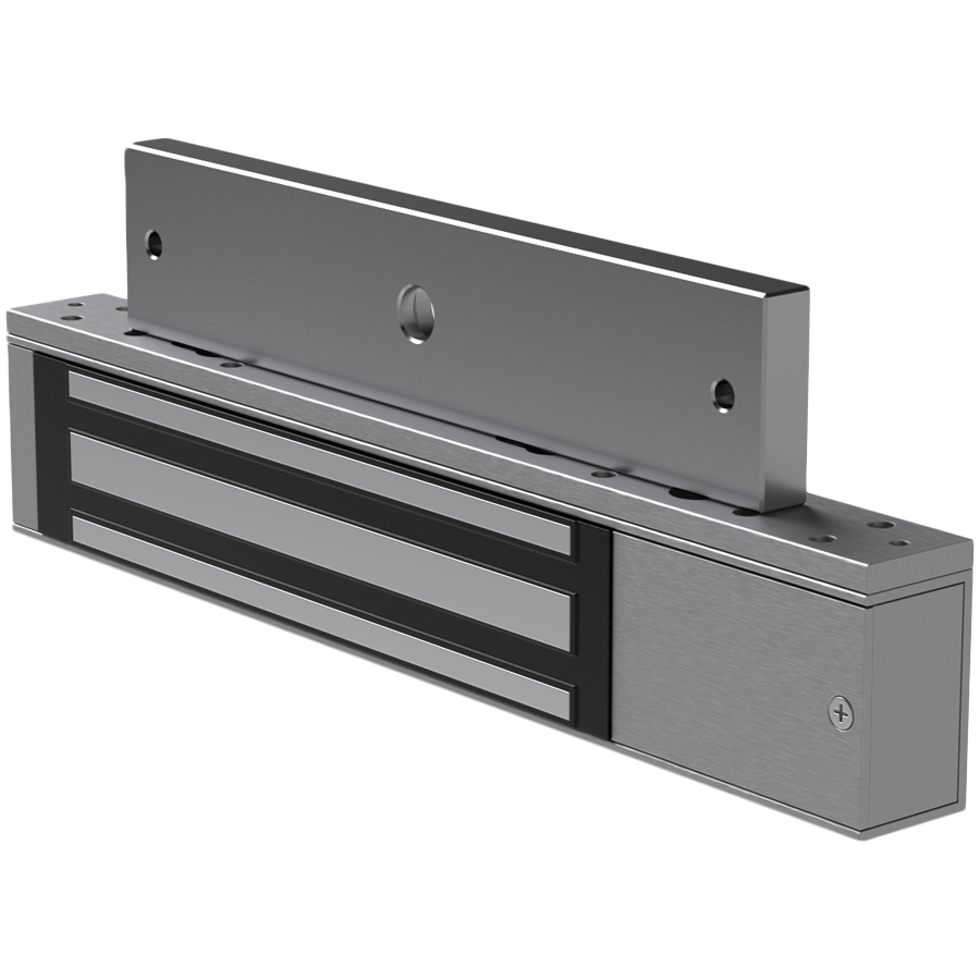 Ubiquiti UACC-Lock-Magnetic-270kg Fail-safe magnetic lock for inswing and outswing doors that connects to a UniFi Access Hub Holds up to 270 kg or 540 kg (600-1,200 lb)