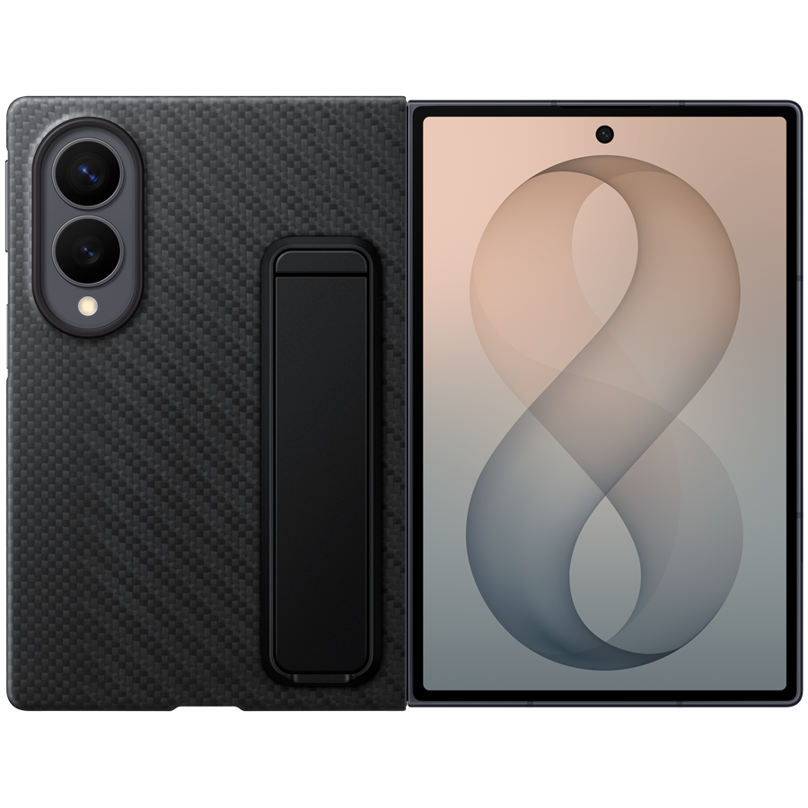 Samsung Galaxy Fold8 Carbon Standing Black