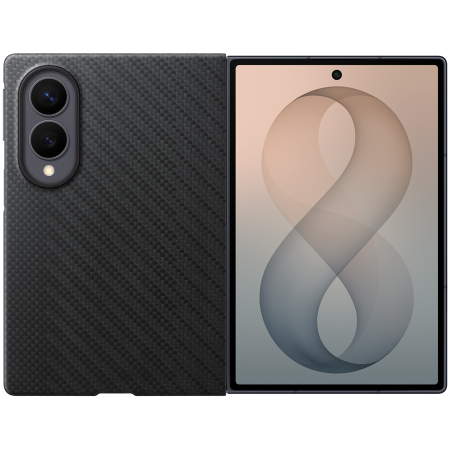 Samsung Galaxy Fold8 Carbon Magnet Case Black
