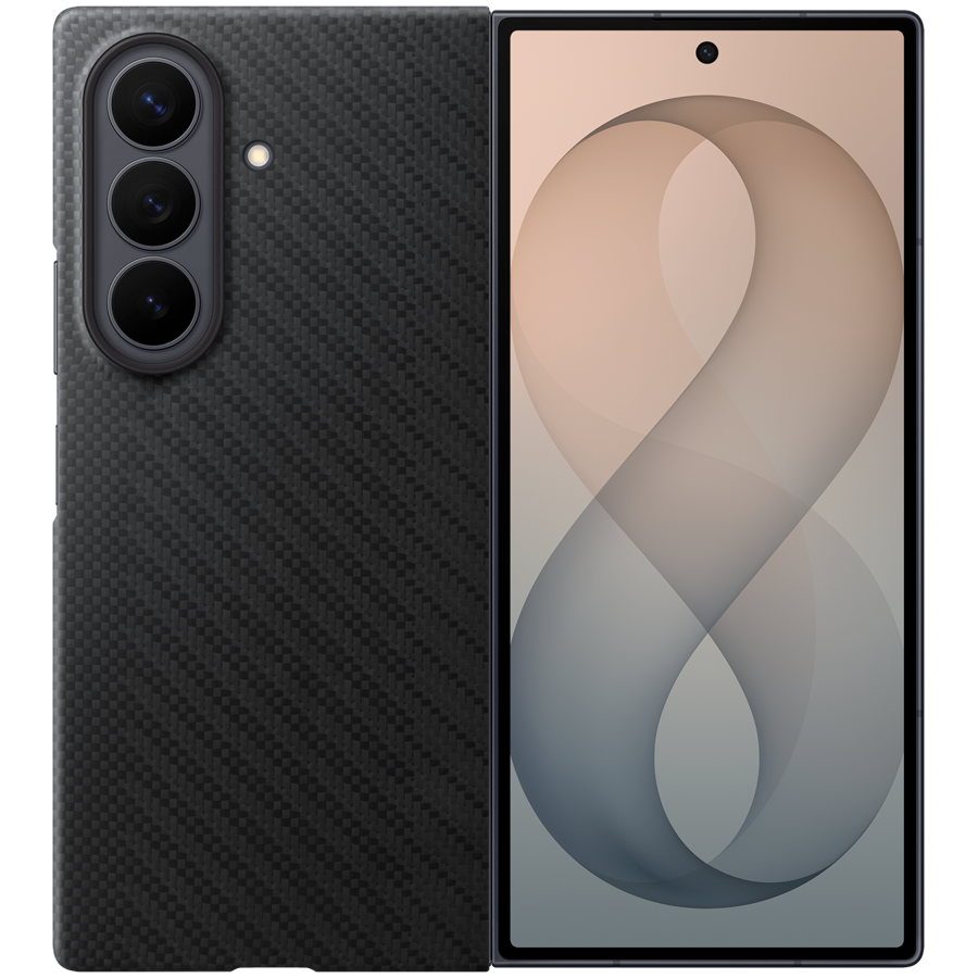 Samsung Galaxy Fold8 Ultra Carbon Magnet Case Black