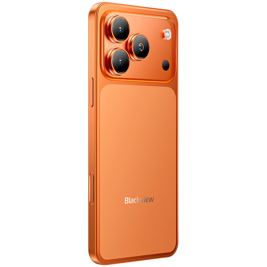 Blackview WAVE 7C LTE 6.56" HD IPS 720x1612 90Hz 4+64GB Unisoc (T310) Quad Core 2.0GHz CAM 32MP/13MP Face ID 5000mAh No Charger Android 16 Vitality Orange [3]
