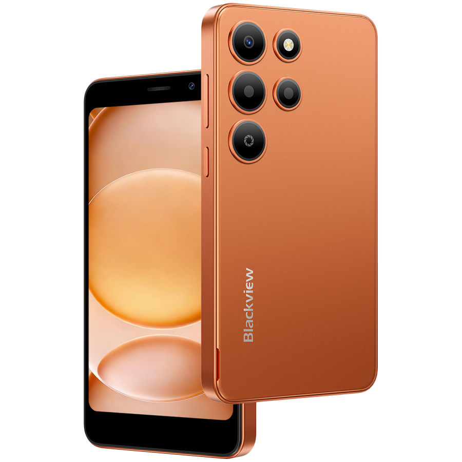 BLACKVIEW WAVE 2C LTE 5-inch WVGA 854*480 60Hz 3+32GB Unisoc SC9863A1 Octa Core 1.6GHz CAM 5MP 2MP 3000mAh GPS No Charger Android 16 GO Blaze Orange [1]
