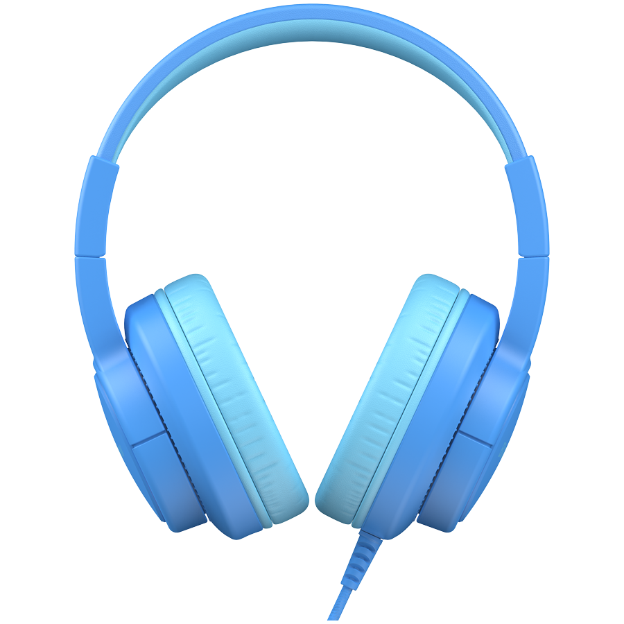 BLACKVIEW FitBuds K1 Wired headphones,built-in microphone,2x40mm Drivers,20Hz-20kHz,3D Stereo Audio,Volume Limiter 85dB/94dB,Foldable Design, Audio Sharing Port,3.5mm Audio Jack,compatible with Smartphones Tablets Laptops PC,Ocean Blue