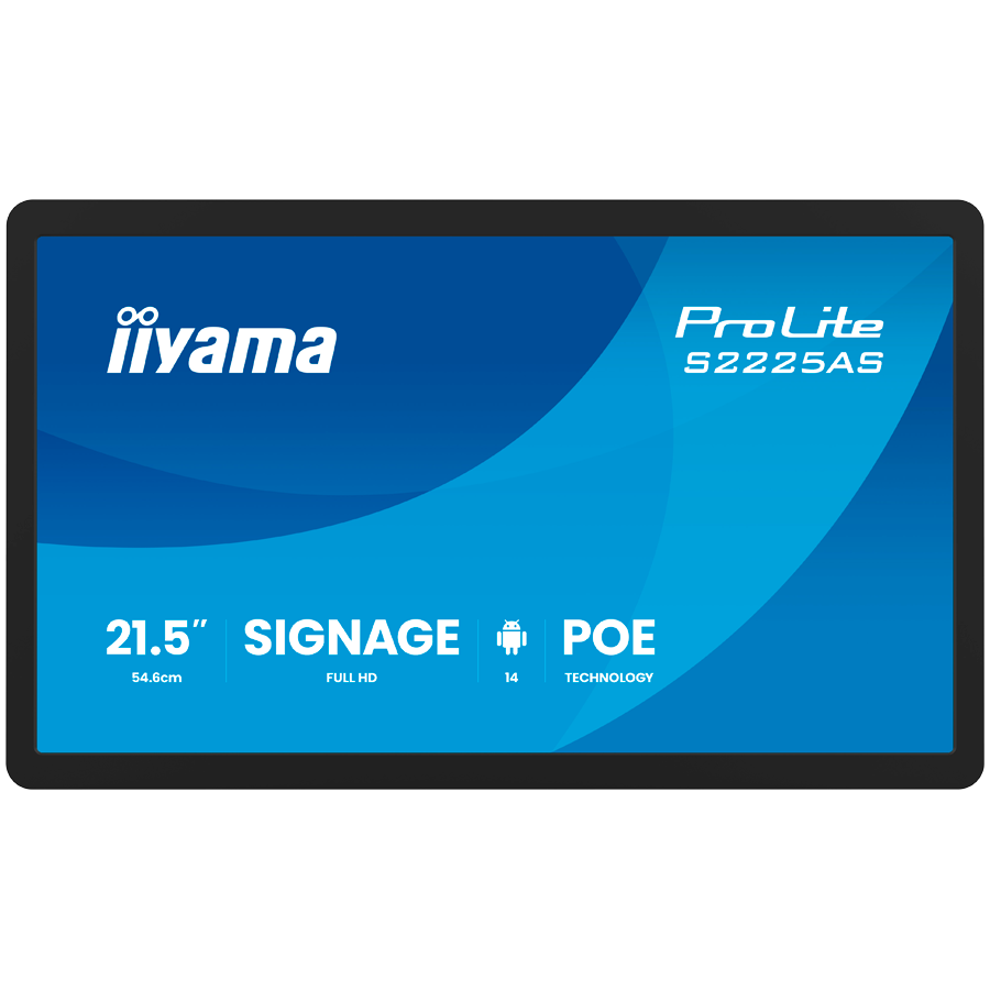 IIYAMA Monitor LED S2225AS-B1P Android Touch