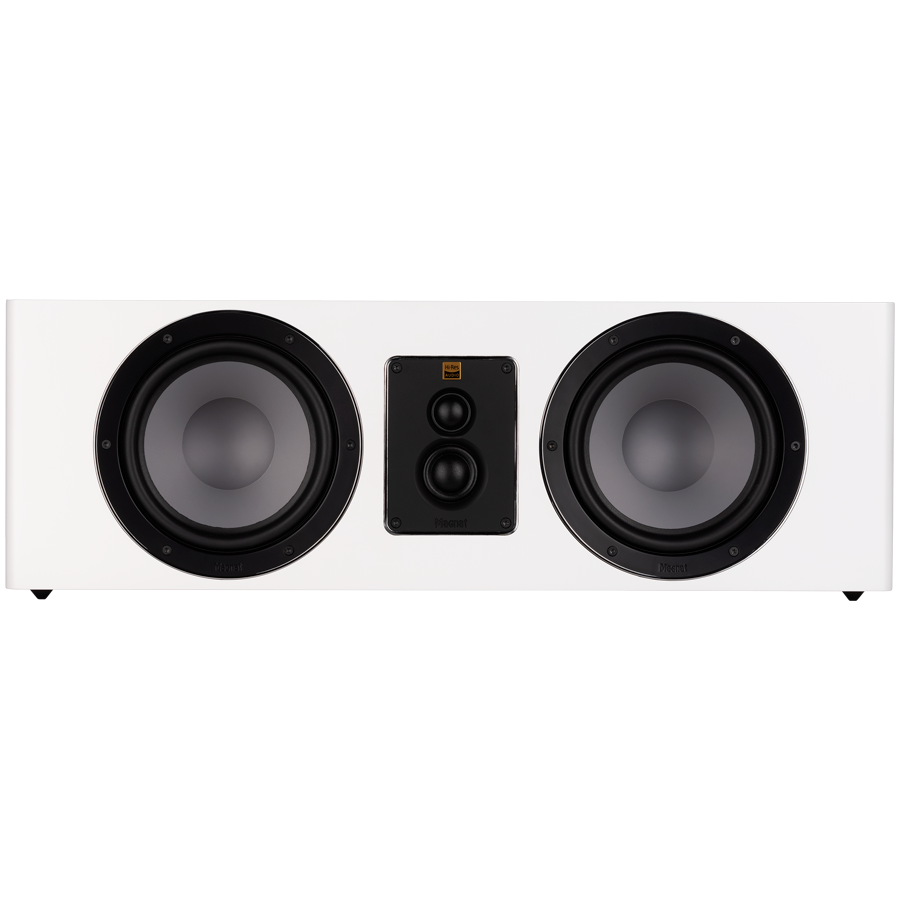 Magnat Signature Center Pro II Center Channel Speaker, Satin white, Single