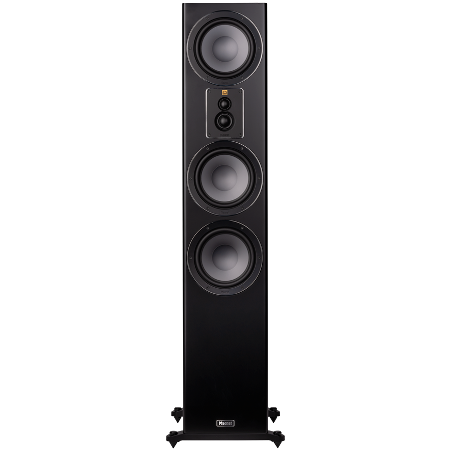 Magnat Signature 607 Floorstanding Speaker, Satin black, Single