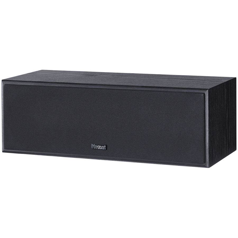 Magnat Monitor S12C Center Channel Speaker, Black, Single