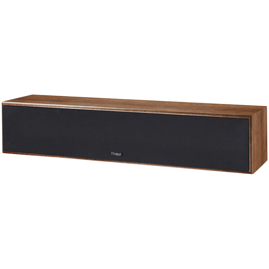 Magnat Monitor S14 C Center Channel Speaker, Walnut, Single