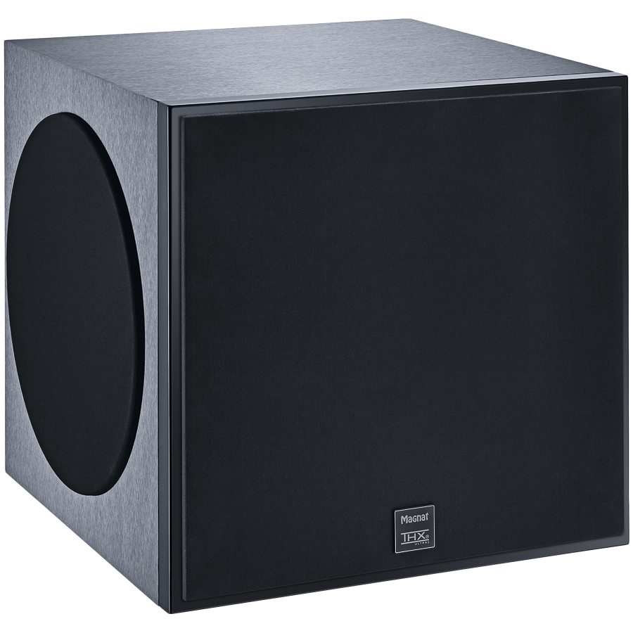 Magnat Cinema ULTRA SUB 300-THX THX Ultra2-certified active high-performance subwoofer, Dual passive radiator, Black, Single