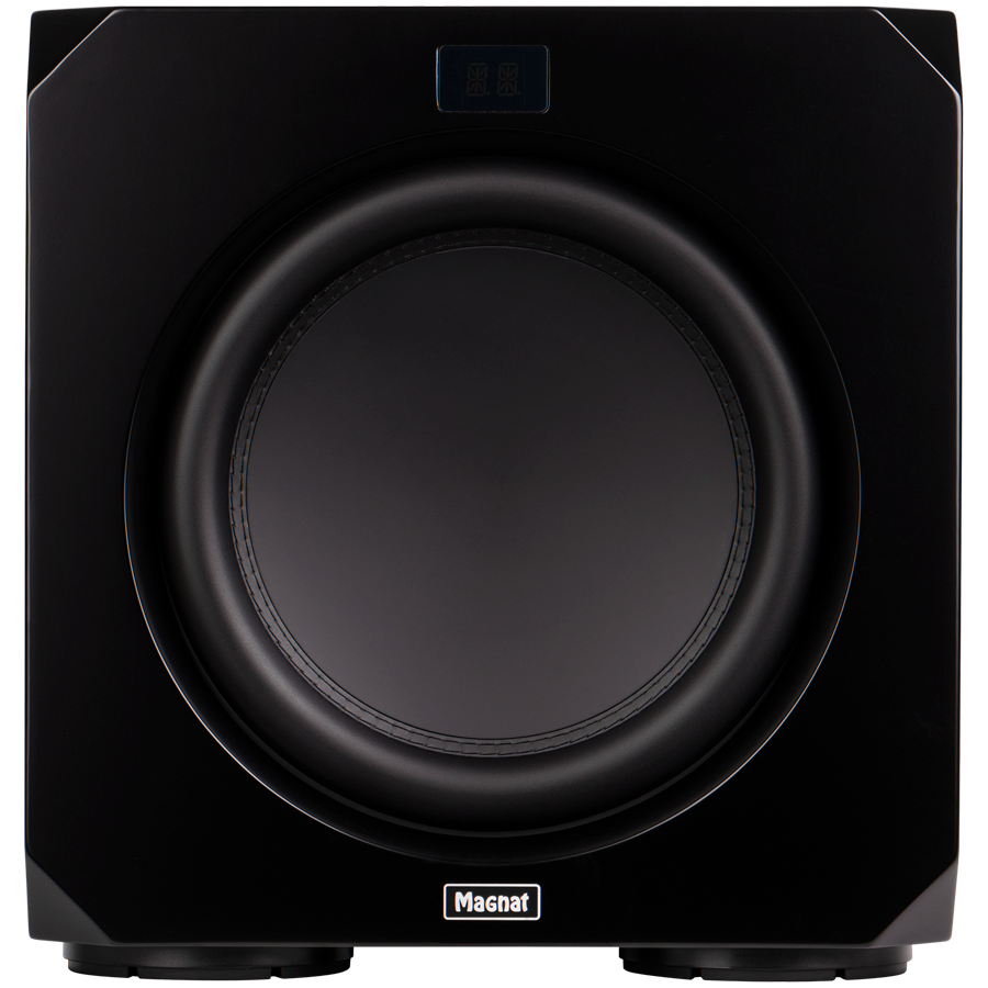 Magnat Signature Omega CS 12, 12-Inch Subwoofer, Satin black, Single, Powered