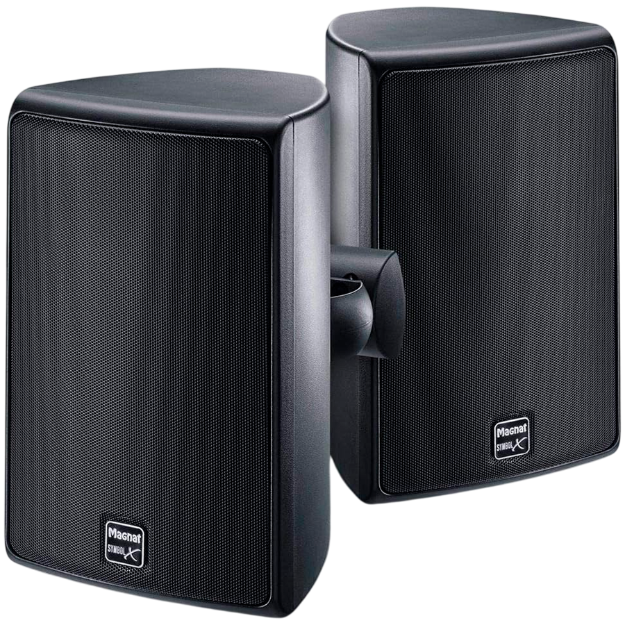 Magnat Symbol X 160 INDOOR/OUTDOOR SPEAKER WITH 6.5"  WOOFER, SURFACE MOUNT, Black, Pair