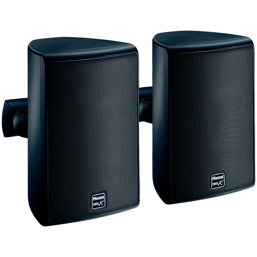 Magnat Symbol X 130 INDOOR/OUTDOOR SPEAKER WITH 5.25" WOOFER, SURFACE MOUNT, Black, Pair