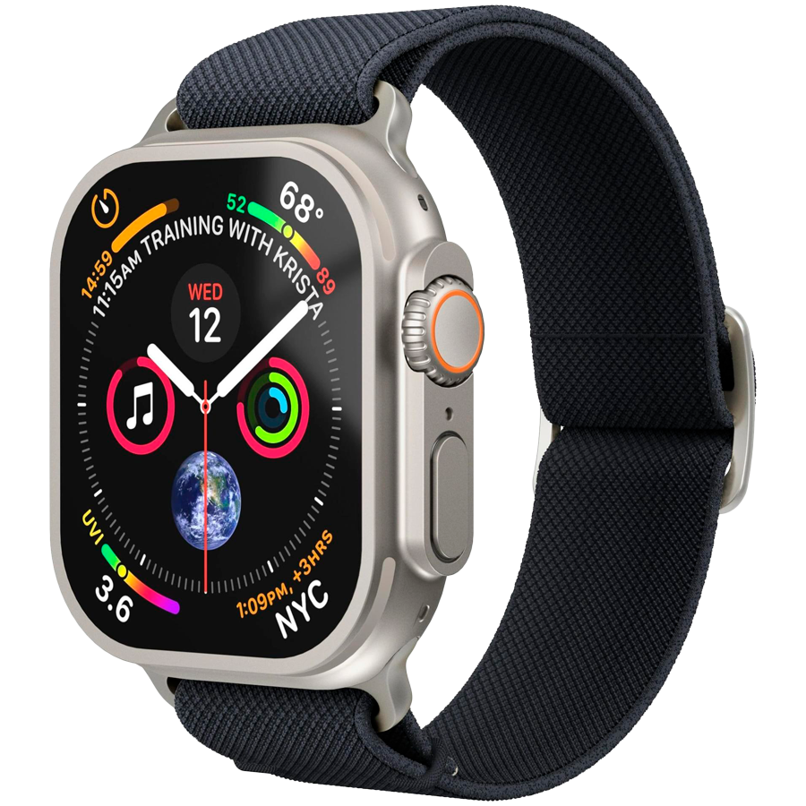 Classic Nylon Loop 44, 45, 46, 49mm One Size, Navy
