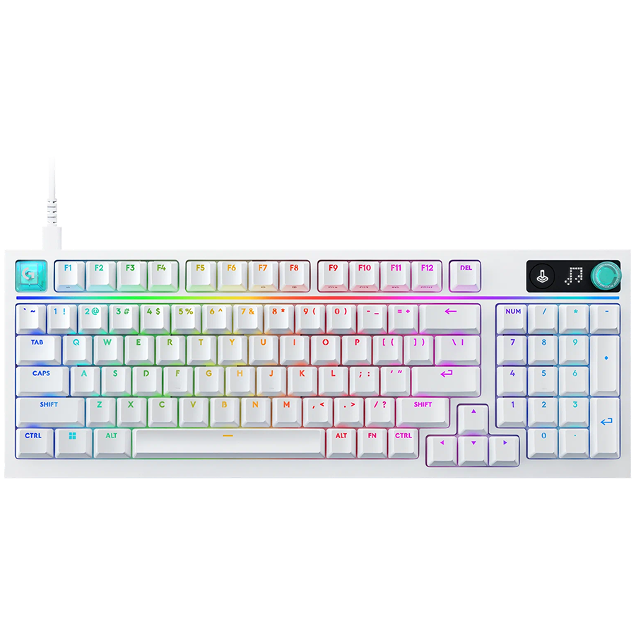 LOGITECH G316 X 75 - WHITE - US INT'L - EMEA28i-935