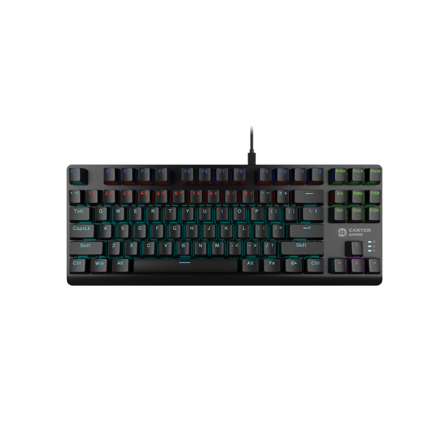 CANYON keyboard Striker SKB-2 TKL Rainbow US Wired Black