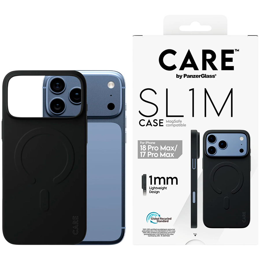 SL1M Case Black w. MagSafe iPhone 18 Pro Max