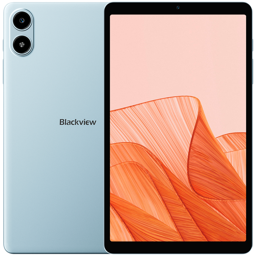 Tablete - Blackview Zeno 2 LTE 4GB/128GB 8.68-inch HD IPS 1340x800 Unisoc T310 Octa-core 2.0GHz 5MP Front/8MP Back Camera Battery 5000mAh USB Type-C GPS GLONASS Galileo Android 16 Glacier Blue