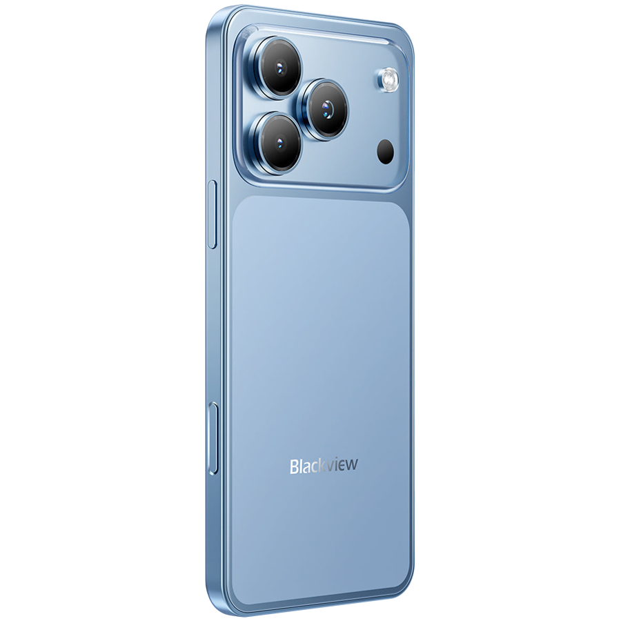 Blackview WAVE 7C LTE 6.56-inch HD IPS 720x1612 90Hz 4+64GB T310 Quad-core 2.0GHz CAM 13MP+32MP 5000mAh Android 16 Face ID Protective Case,Ripple Blue [4]