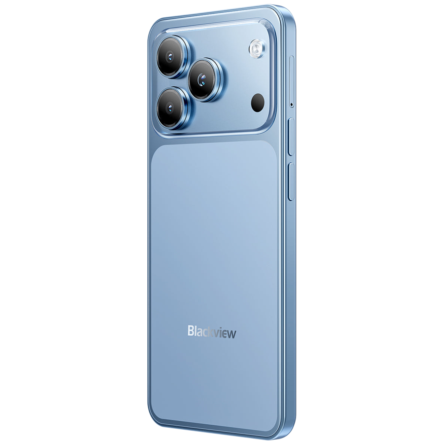 Blackview WAVE 7C LTE 6.56-inch HD IPS 720x1612 90Hz 4+64GB T310 Quad-core 2.0GHz CAM 13MP+32MP 5000mAh Android 16 Face ID Protective Case,Ripple Blue [5]