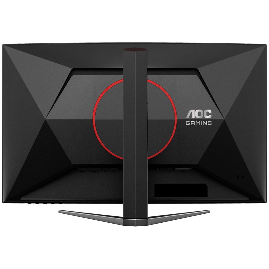 AOC Monitor Gaming CQ27G4Z2 Curved 27", QHD (2560x1440), Fast VA, 1500R, 260Hz (OC), 1ms (GtG), 400 cd/m2, 4000:1, Adaptive Sync, HDR400, 2x HDMI 2.0, 1x DP 1.4, HAS