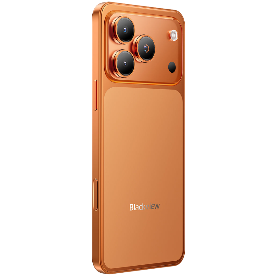 Blackview WAVE 7C LTE 6.56-inch HD IPS 720x1612 90Hz 4+64GB T310 Quad-core 2.0GHz CAM 13MP+32MP 5000mAh Android 16 Face ID Protective Case,Vitality Orange [4]