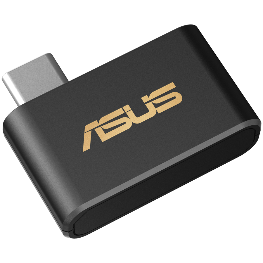 ASUS USB-BE93 Mini BE6500 Tri-band WiFi 7 (802.11be), 6GHz, 4096-QAM, WPA3, Type-C USB adapter