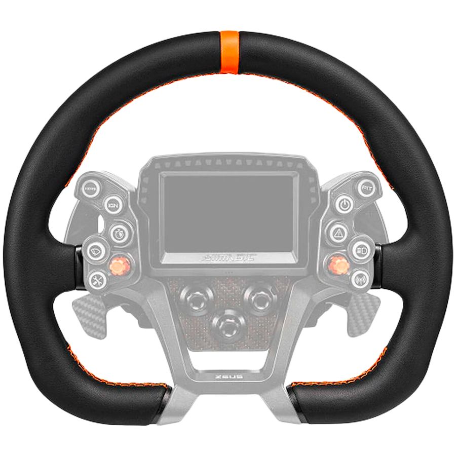 SIMAGIC ZGT-300CD (Leather), 300 mm Classic D-shape, compact ergonomics, precise input
