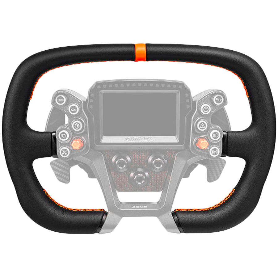 SIMAGIC ZGT-320MS (Leather), 320 mm Modern GT Square, modern profile, pro racing
