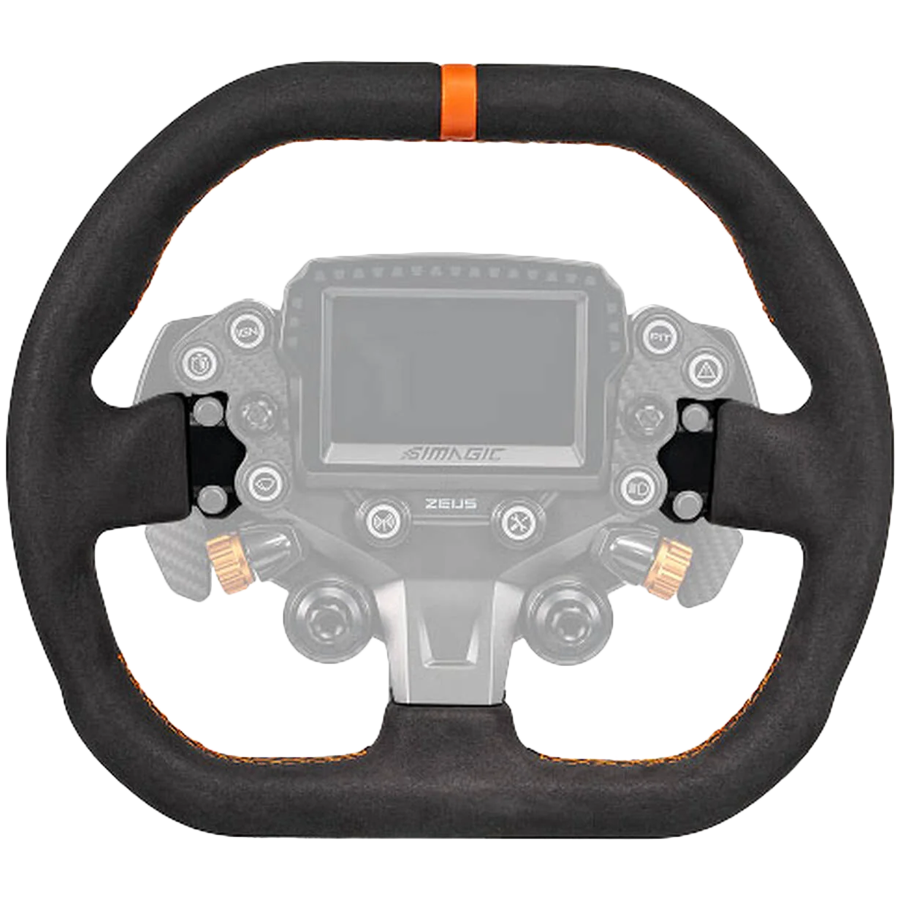 SIMAGIC ZS-310CS (Suede), 310 mm GT Square, lightweight aluminum frame, GT & Formula