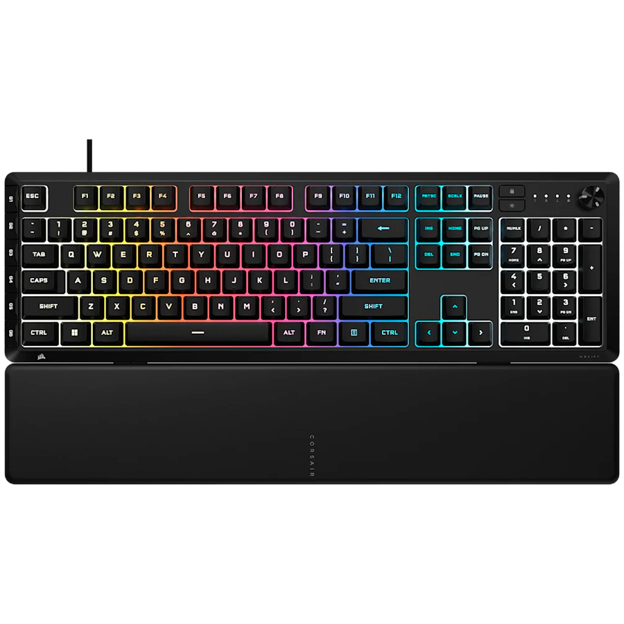 CORSAIR SKIFF 100 PLUS žična membranska RGB gaming tipkovnica