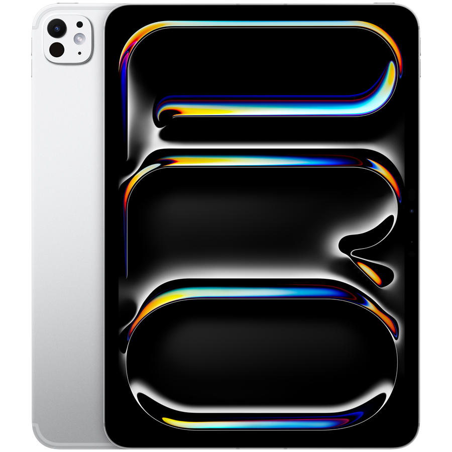 Apple iPad Pro 13 (M4), 2 TB, Wi-Fi+4G, Standard glass, 2024, Silver — Image №1
