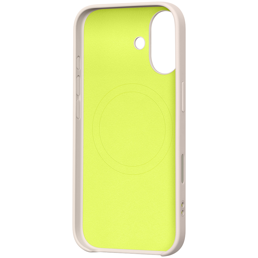 APPLE Θήκη Kickstand Case with MagSafe με MagSafe, Lime Stone for iPhone 17 — Εικών №3