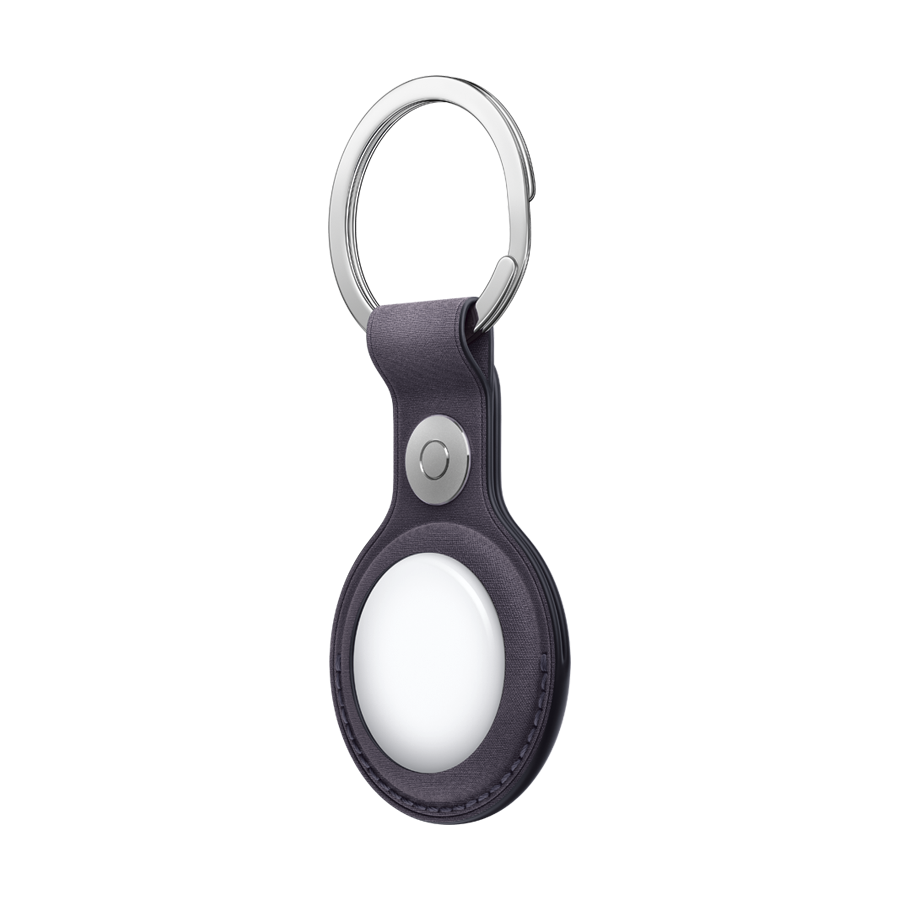 Apple FineWoven Key Ring, Midnight Purple — Изображение №2