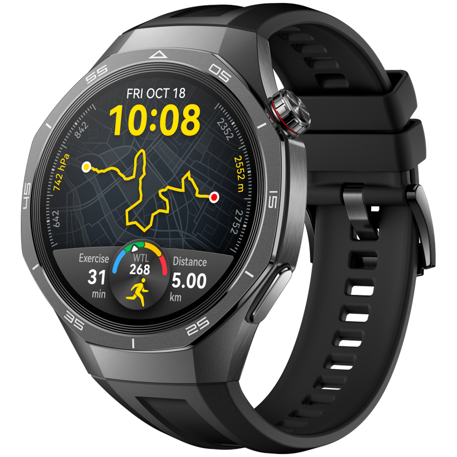 HUAWEI Watch GT 5 Pro Умные часы, 46мм, Чёрный — Изображение №1