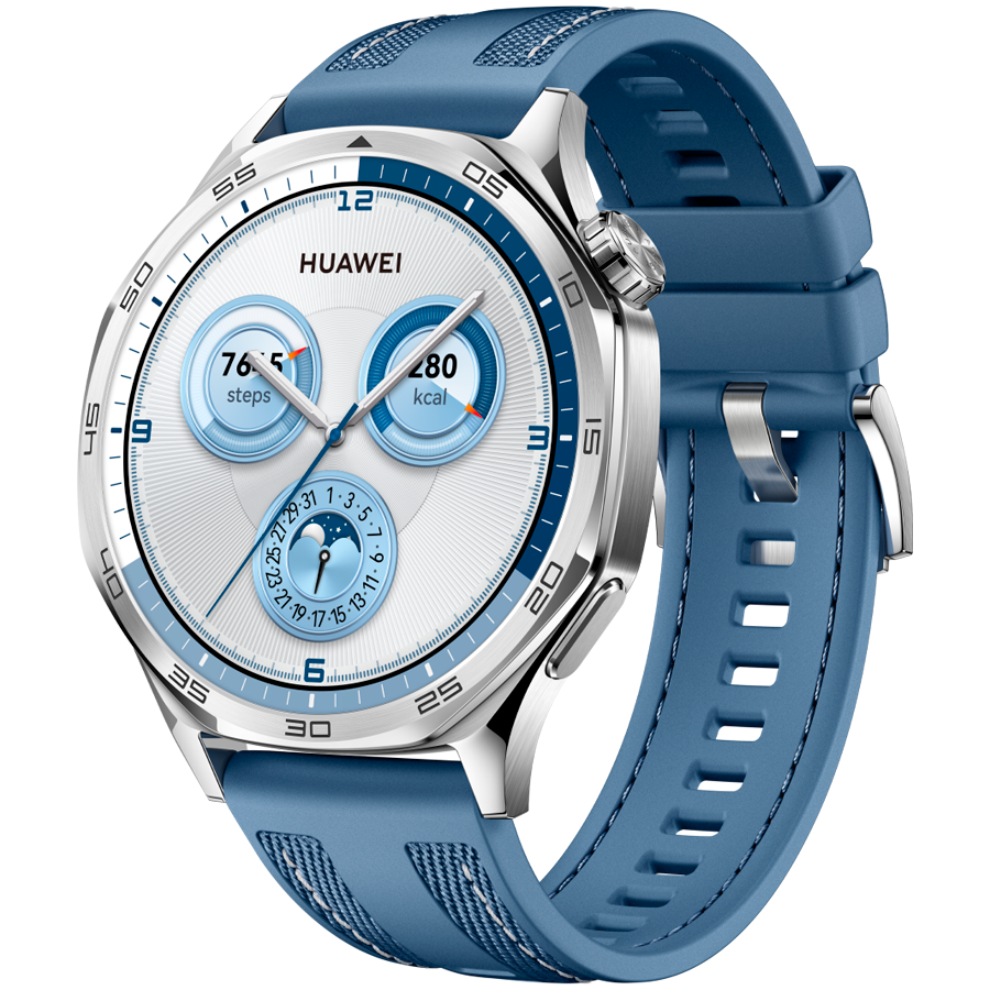 HUAWEI Watch GT 5 Умные часы, 46мм, Серебристый — Изображение №1