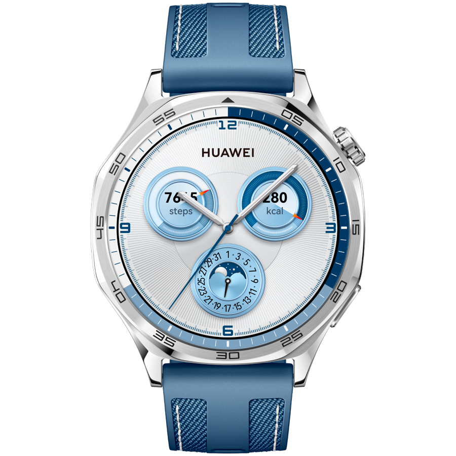 HUAWEI Watch GT 5 Умные часы, 46мм, Серебристый — Изображение №2