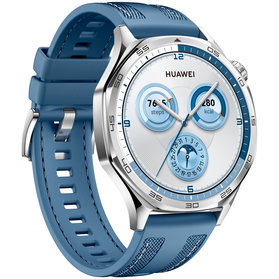 HUAWEI Watch GT 5 Умные часы, 46мм, Серебристый — Изображение №3