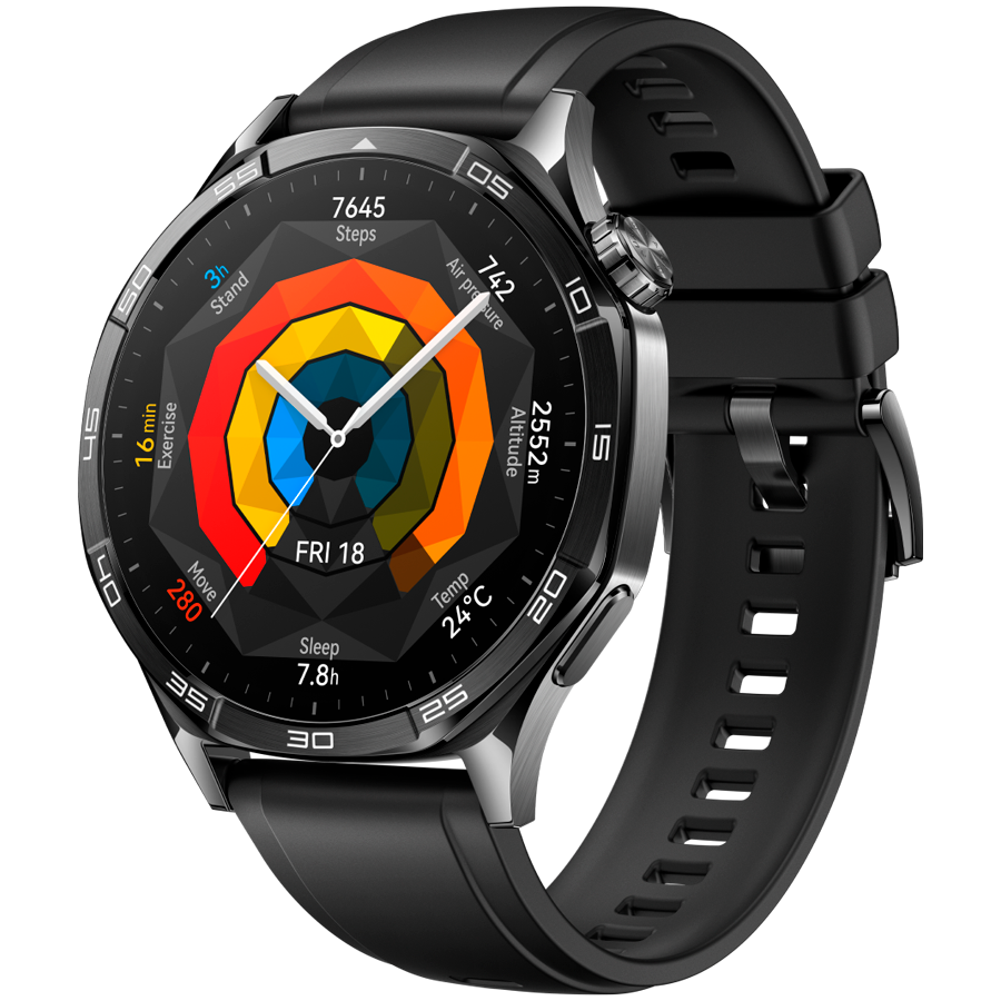HUAWEI Watch GT 5 Умные часы, 46мм, Чёрный — Изображение №1