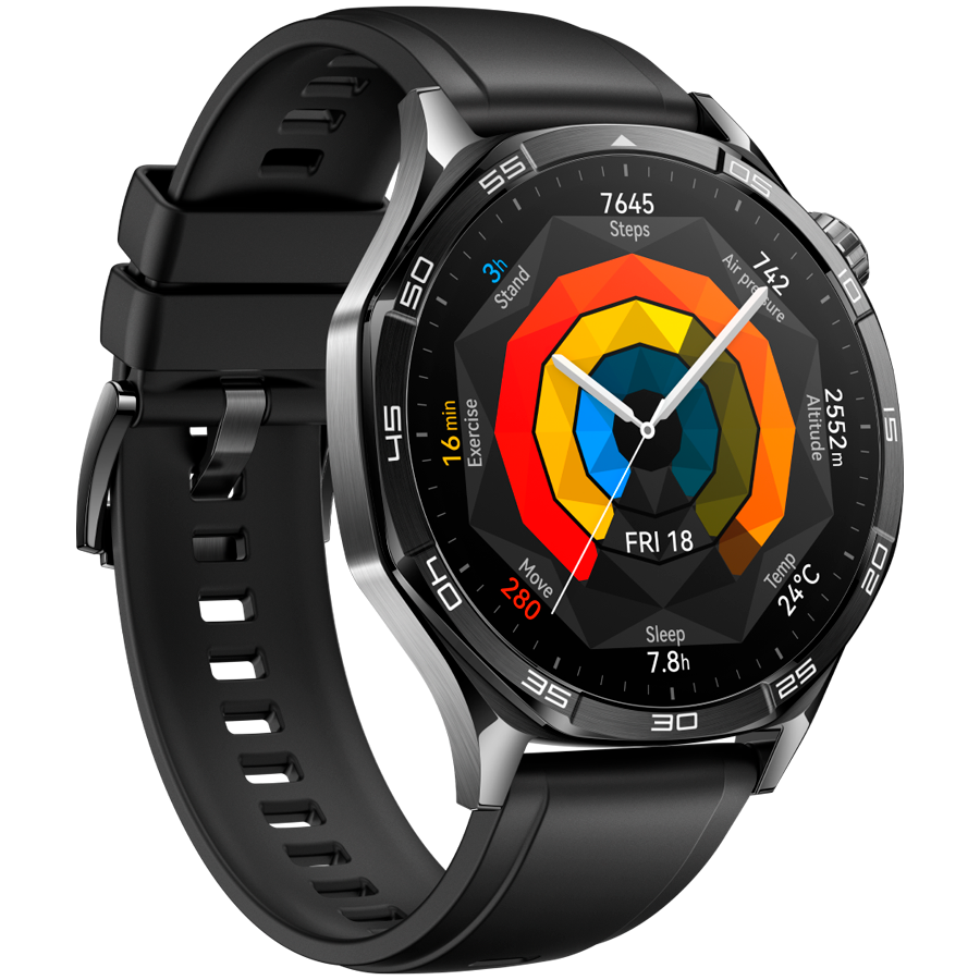HUAWEI Watch GT 5 Умные часы, 46мм, Чёрный — Изображение №3