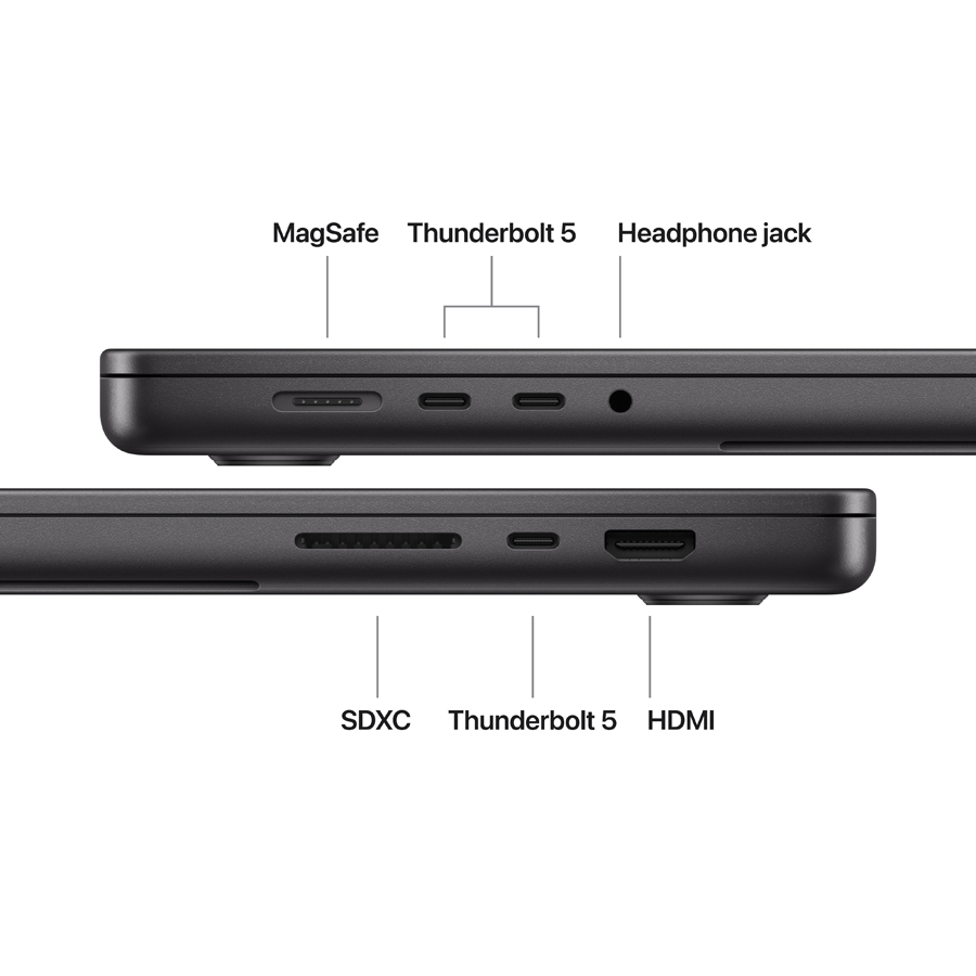 Apple MacBook Pro 16.2"  Apple M5 Pro (18C CPU/20C GPU), 48 GB, 1 TB, Space Black, 2026 — Image №7
