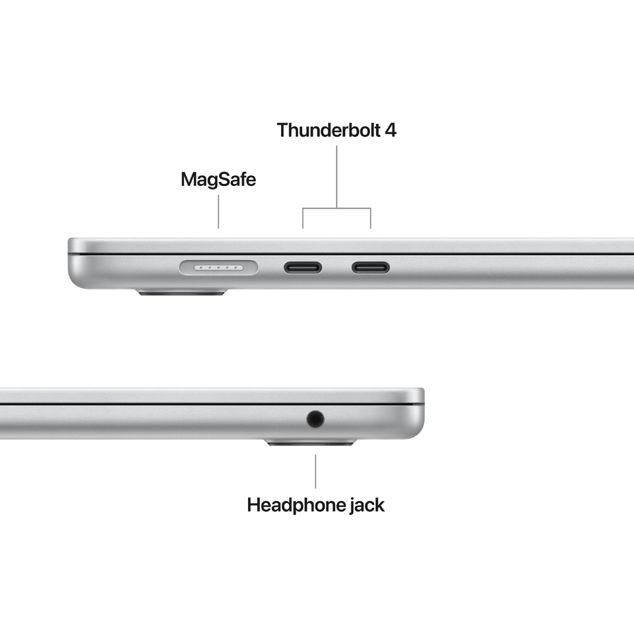 Apple MacBook Air 15.3"  Apple M5 (10C CPU/10C GPU), 24 GB, 1 TB, Silver, 2026 — Image №6