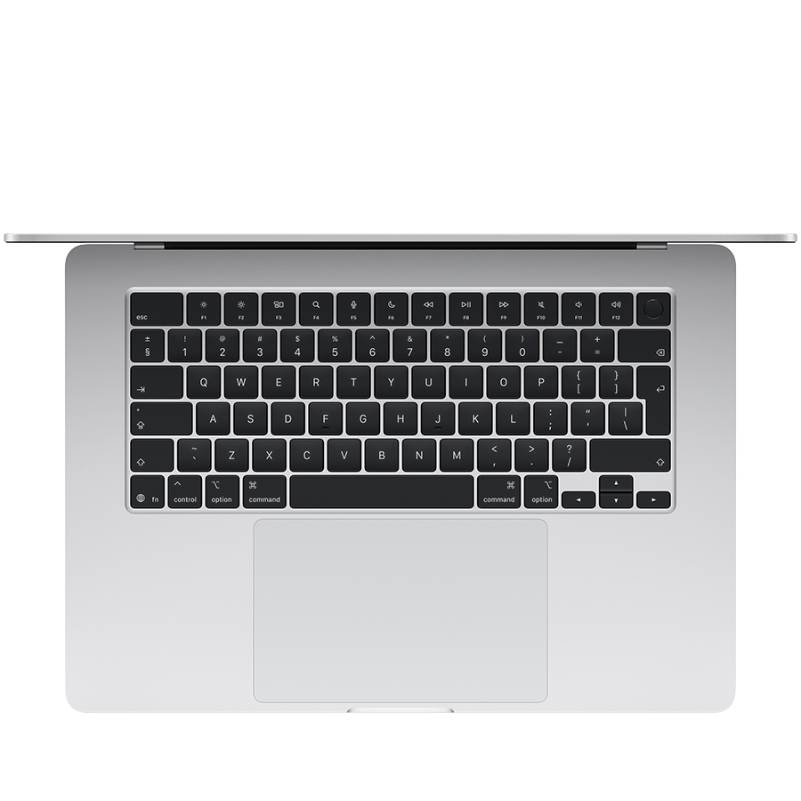 Apple MacBook Air 15.3"  Apple M5 (10C CPU/10C GPU), 16 γιγαμπάιτε, 1 τεραμπάιτε, Ασημί, 2026 — Εικών №2
