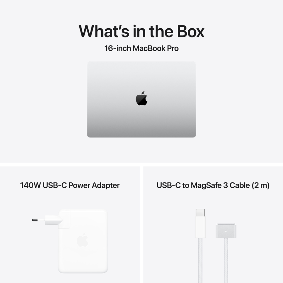 Apple MacBook Pro 16.2" Apple M5 Max (18C CPU/32C GPU), 36 GB, 2 TB, Silver, 2026 — Image №9 Apple MacBook Pro 16.2" Apple M5 Max (18C CPU/32C GPU), 36 GB, 2 TB, Silver, 2026 — Image №9