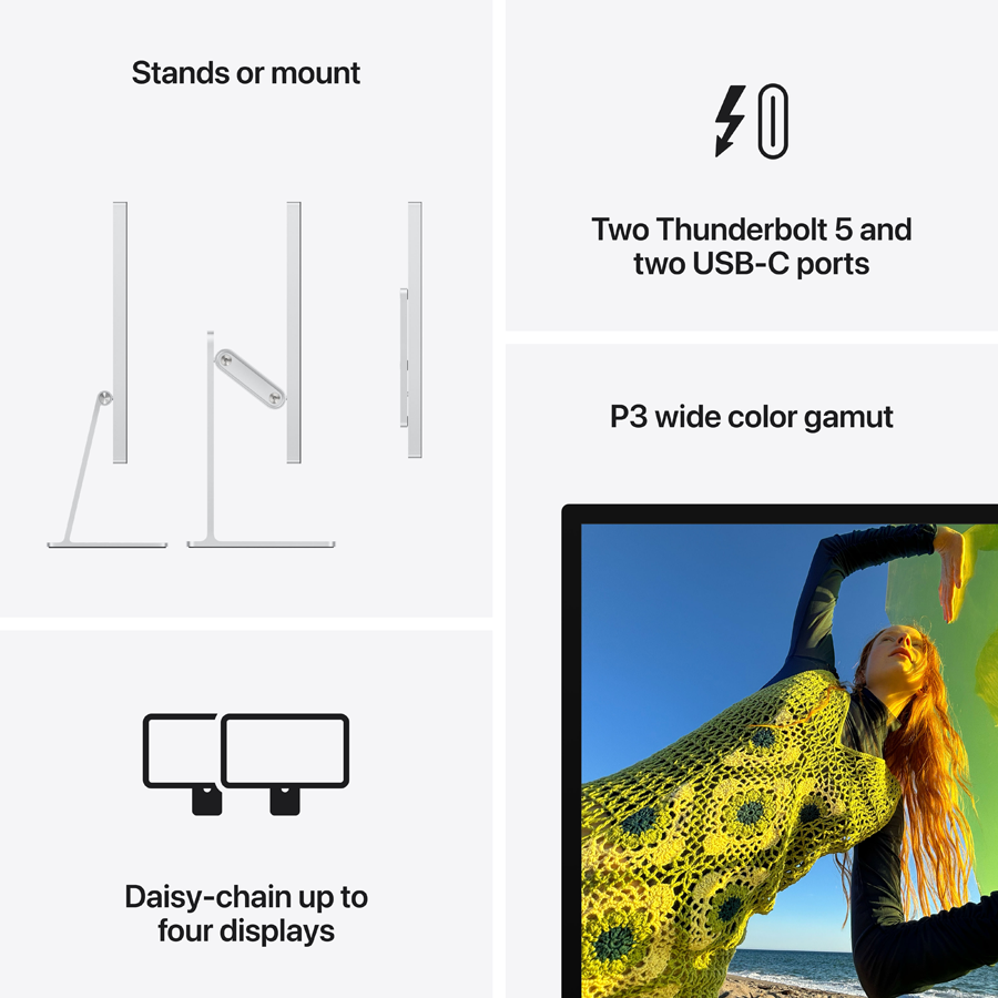 Apple Studio Display 27" Standard glass, Silver — Image №8