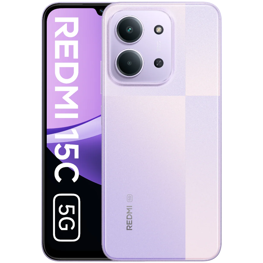 XIAOMI Redmi 15C  5G 256 ГБ, Фиолетовый — Изображение №1