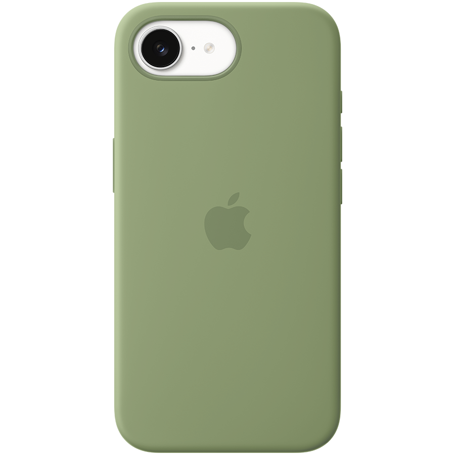 APPLE Silicone Case with MagSafe, Light Moss for iPhone 17e — Image №1