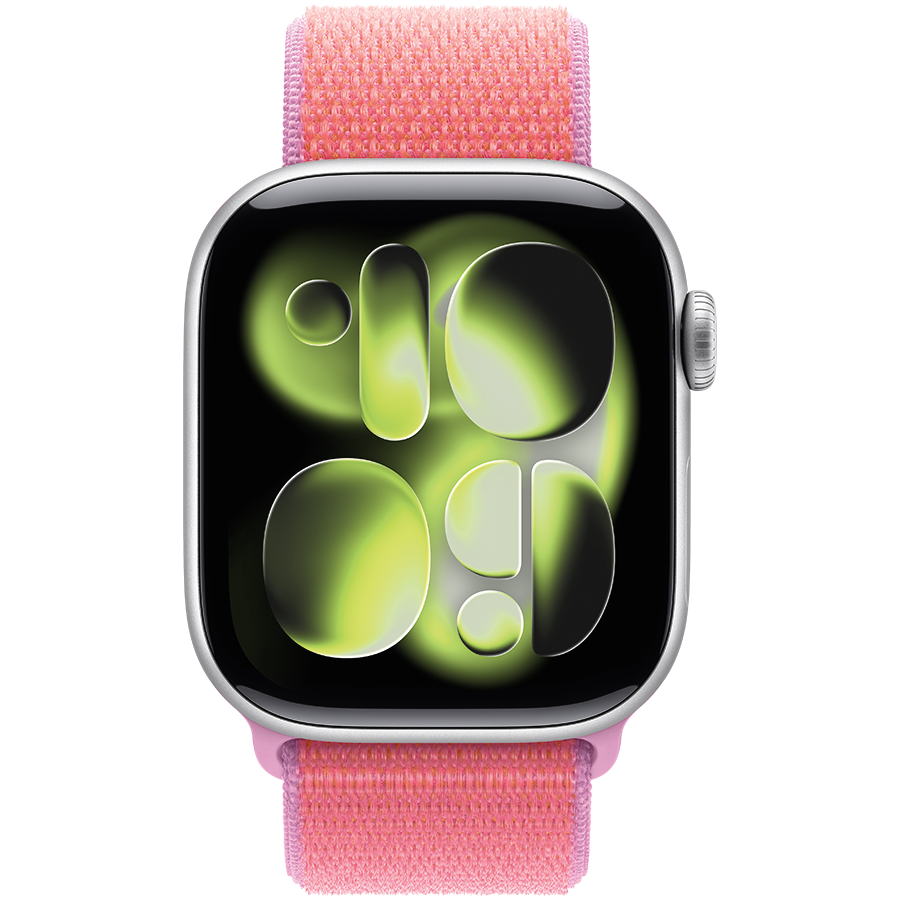 Apple 42мм Sport Loop Удлинитель ремешка Sport Loop Bright Guava для Apple Watch 38 mmApple Watch 40 mmApple Watch 42 mmApple Watch 41 mm 38/40/41/42 mm — Изображение №3