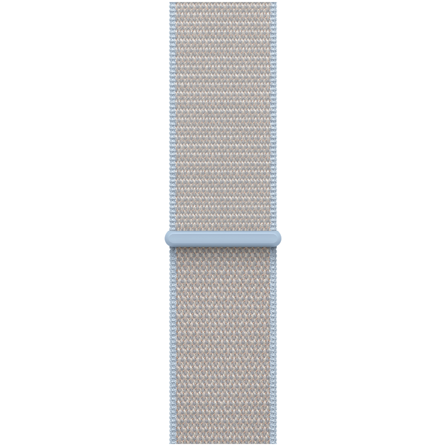 Apple 46мм Sport Loop Удлинитель ремешка Sport Loop Blue Mist для Apple Watch 44 mmApple Watch 45 mmApple Watch 46 mmApple Watch 49 mm 44/45/46/49 mm — Изображение №1