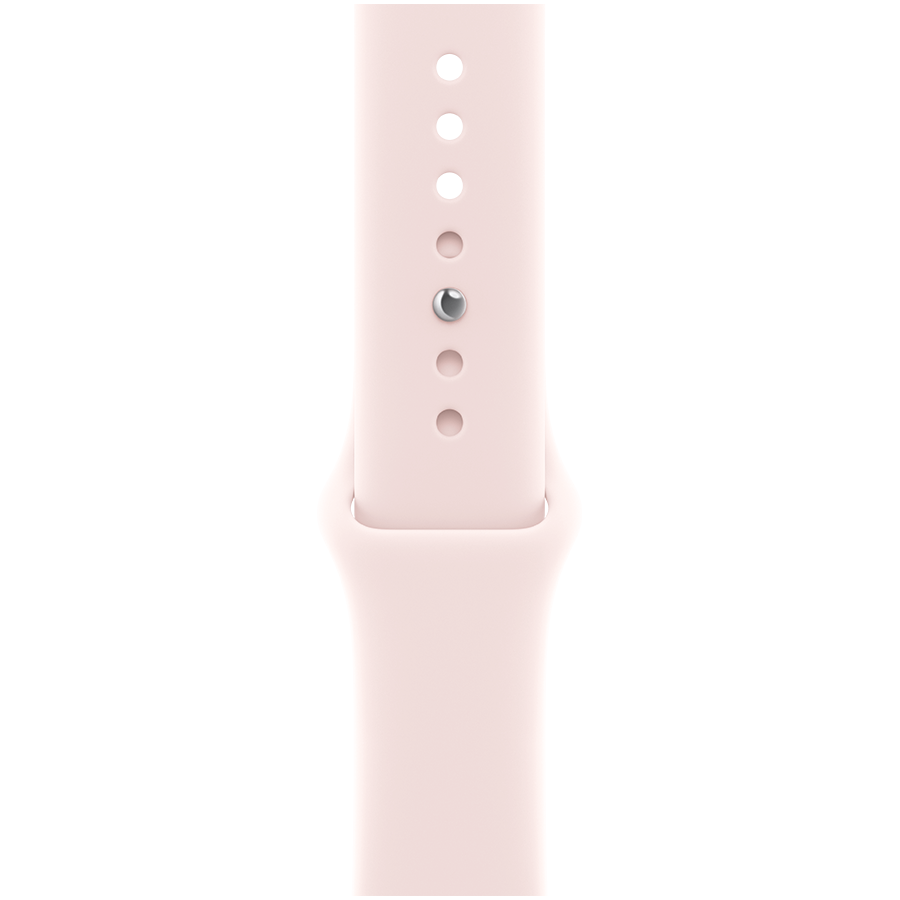 Apple 42mm Sport Band - S/M & M/L Band Extension Sport Band Soft Pink for Apple Watch 38 mmApple Watch 40 mmApple Watch 42 mmApple Watch 41 mm 38/40/41/42 mm — Image №1